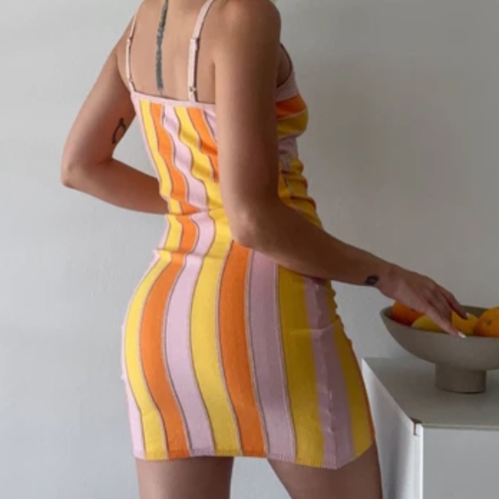 Colorful mini dress - Picture 3 of 3